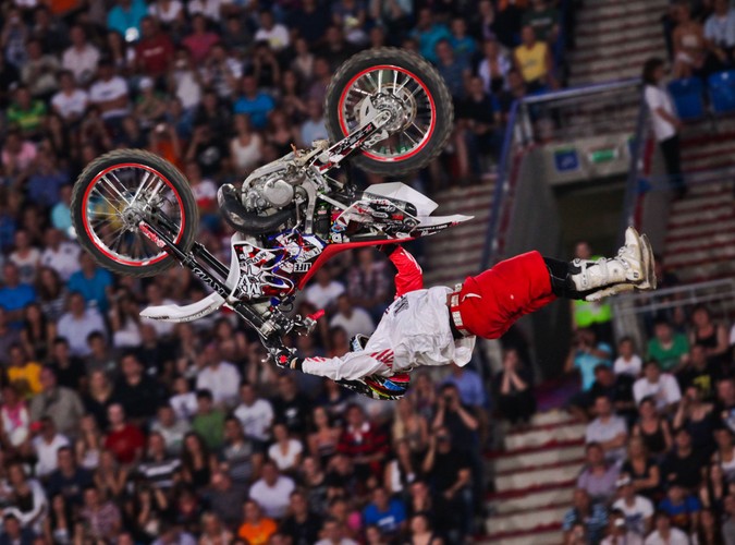 Red Bull X-Fighters na poznańskim Stadionie Miejskim w Poznaniu