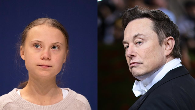 Elon Musk is üzent Greta Thunbergnek