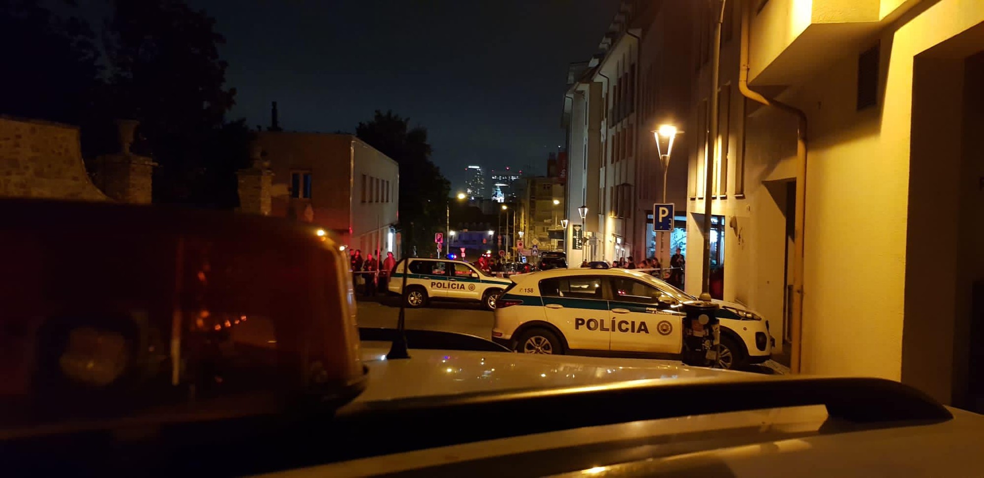 V centre Bratislavy sa v strieľalo.