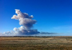 Potężny wybuch na rosyjskim poligonie. Wszystko przez niedopałek