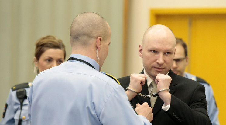 Breivik élete végéig náci marad /Fotó: MTI