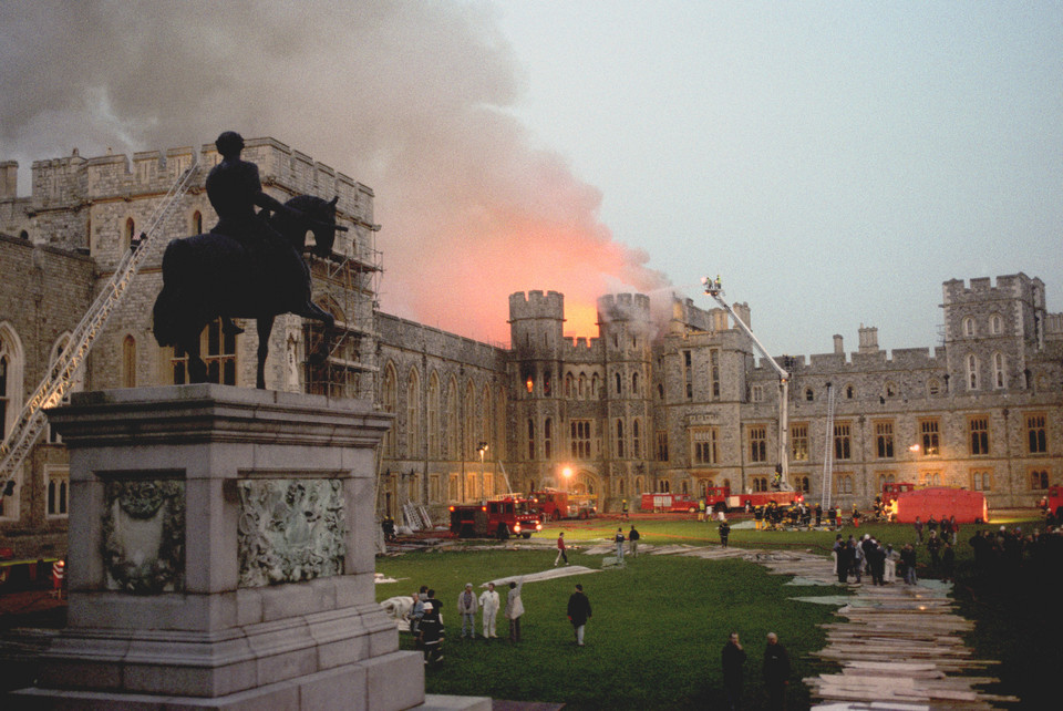 30 lat temu spłonął zamek w Windsorze