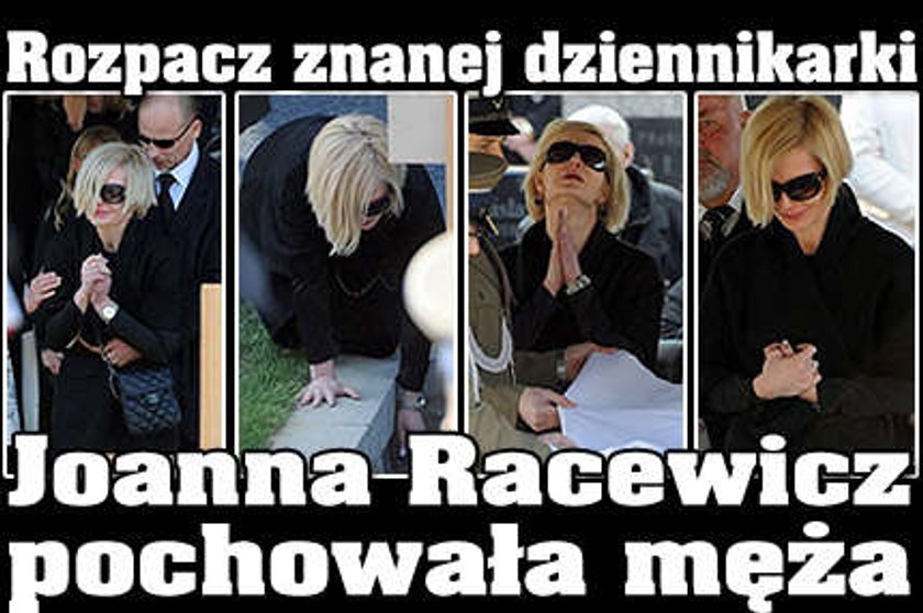 Joanna Racewicz pochowała męża