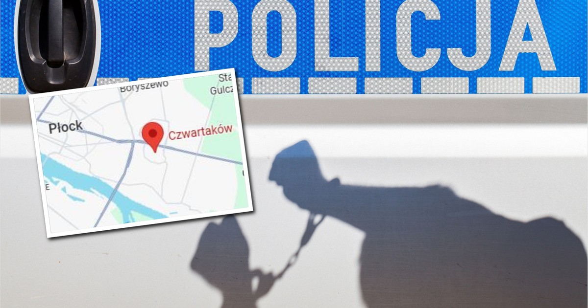 Tragiczna interwencja policji w Płocku: Zmarł 46-latek