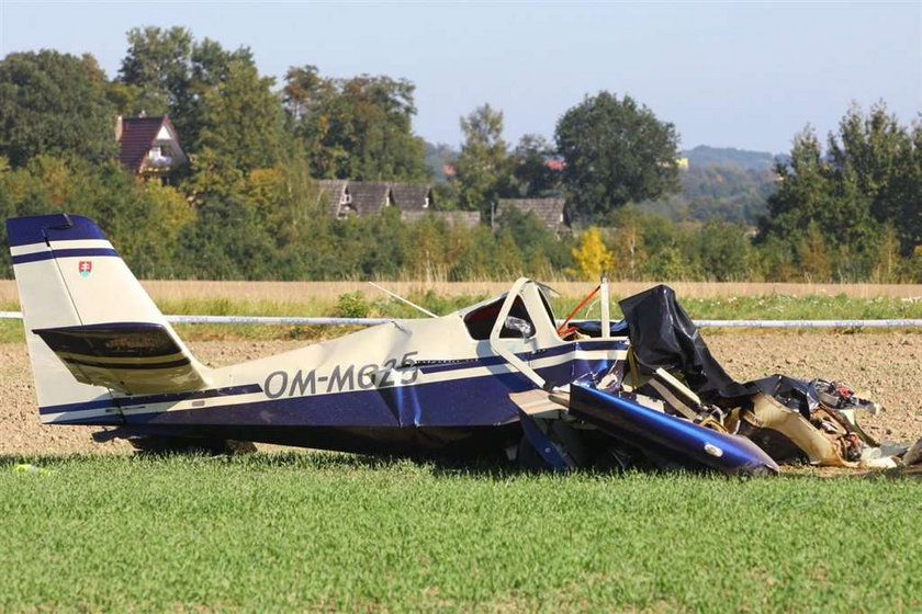 Spadła awionetka. 2 osoby nie żyją. Wypadek awionetki. Śmierć dwóch osób