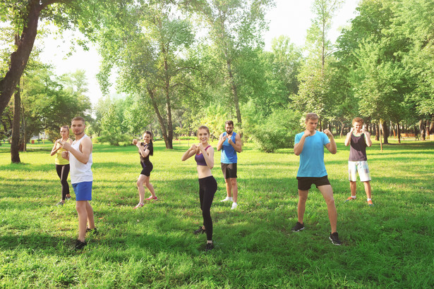 Tae bo to trening będący połączeniem aerobiku i sztuk walki