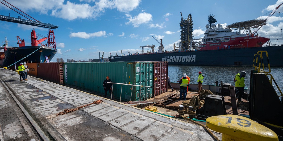 Port Gdańsk awansował w rankingu kontenerowym portów na Bałtyku - i zajmuje teraz pierwsze miejsce. 