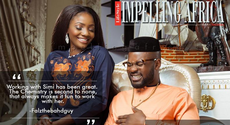 Falz and Simi cover Impelling Africa Magazine