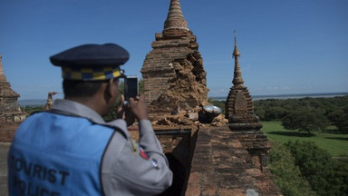 Birma: trzęsienie o sile 6,8 zniszczyło część świątyń w Baganie