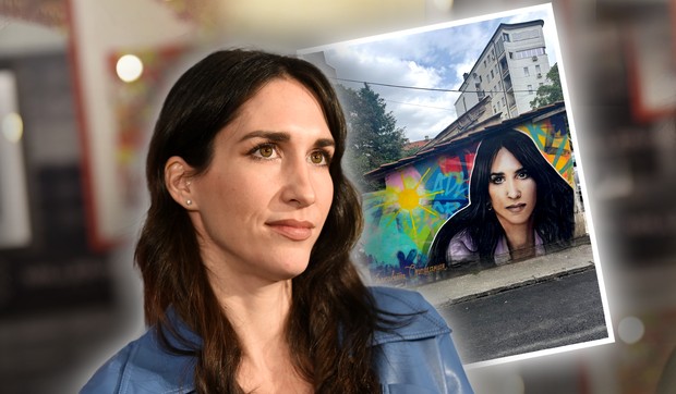 Mural Jelisavete Orašanin u Beogradu