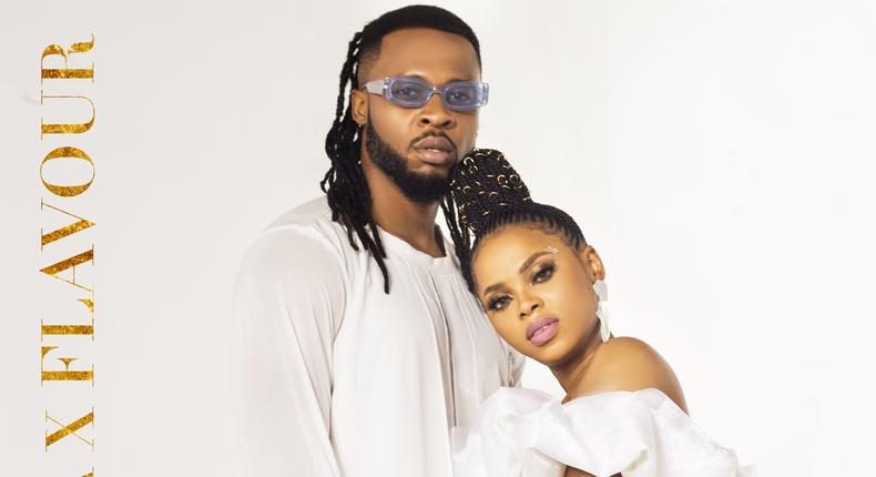Tracklist and artwork for '40Years Everlasting EP' by Flavour and Chidinma. (WTWMedia)