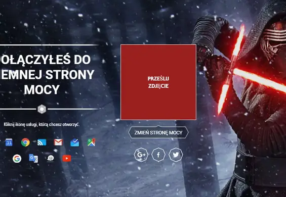 Genialna rzecz od Google dla fanów "Star Wars". Możecie calkowicie odmienić swoją pocztę i przeglądarkę