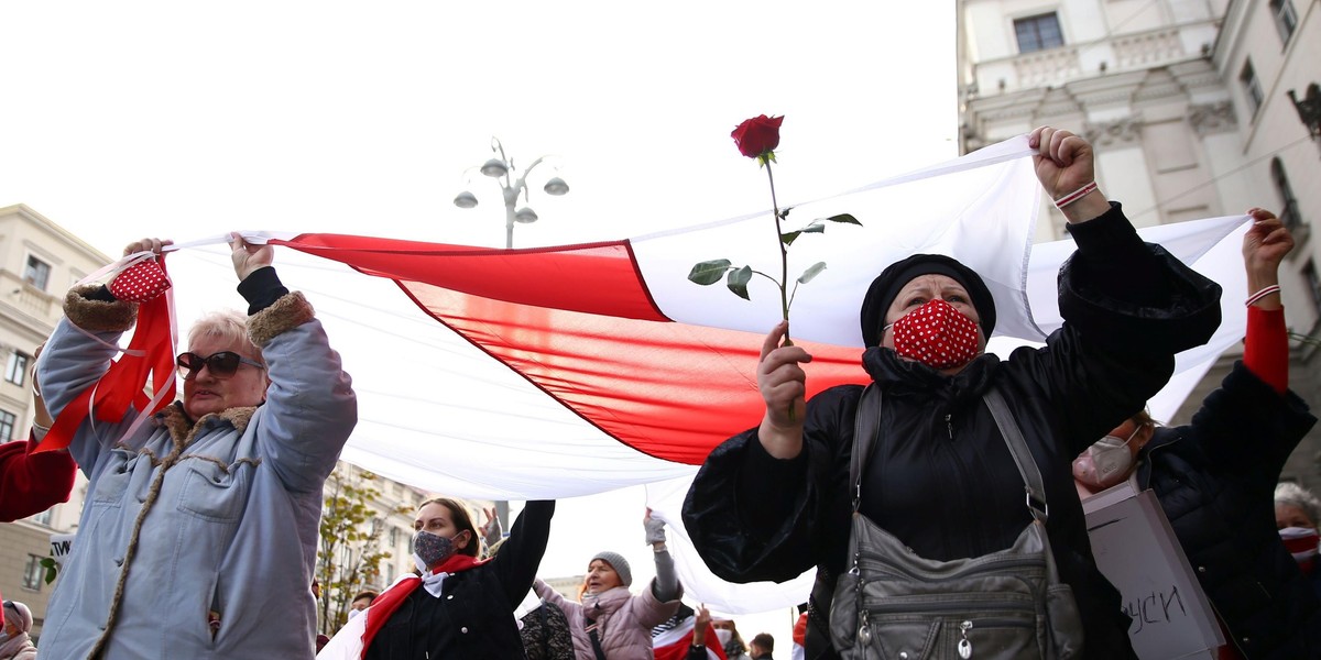 Protesty na Białorusi