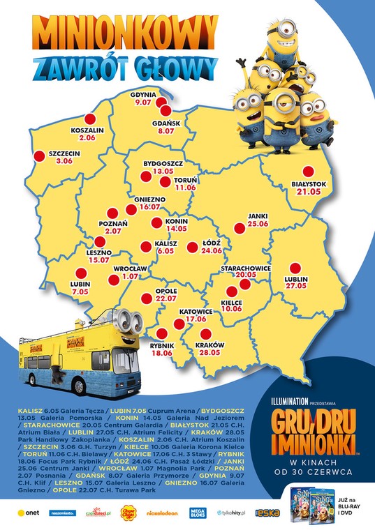 Minionkowy zawrót głowy