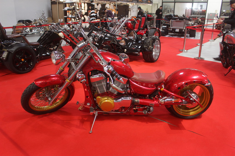 Wystawa motocykli w Nadarzynie – customy