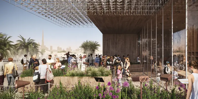 Pawilon Polski na EXPO 2020 w Dubaju zaprojektowany przez studio WXCA