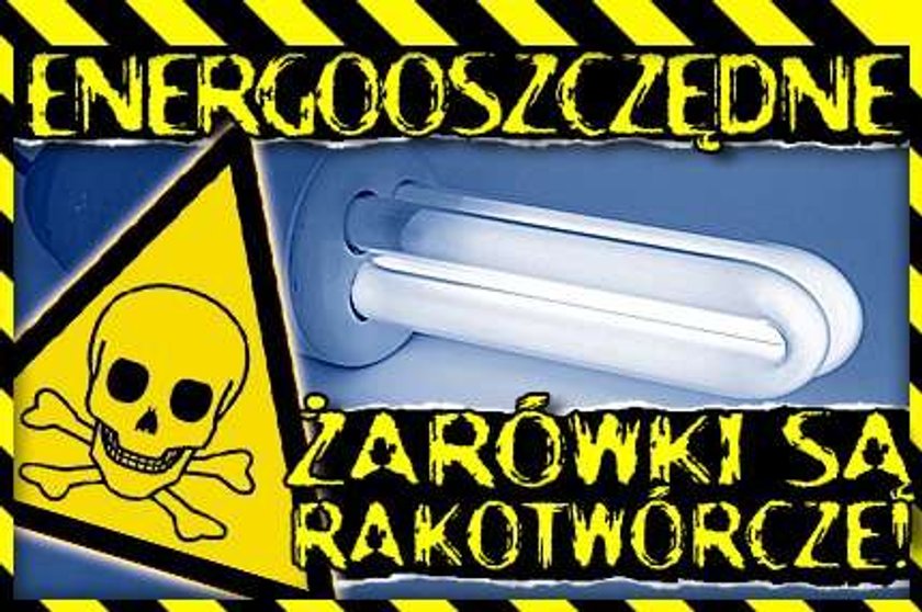 Energooszczędne żarówki są rakotwórcze!