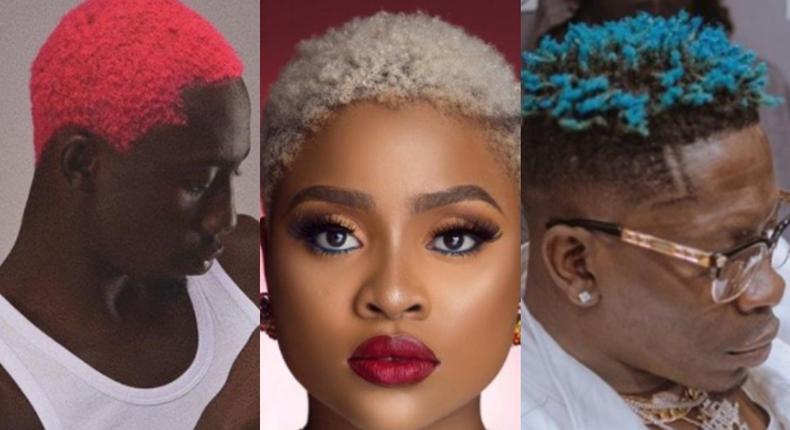 Ghanaian musicians and their hairstyles