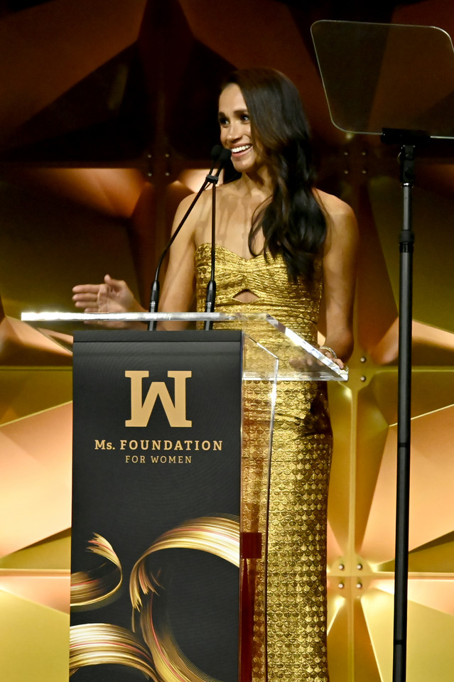 Meghan Markle na gali Ms. Foundation Women of Vision Awards, 2023 r.