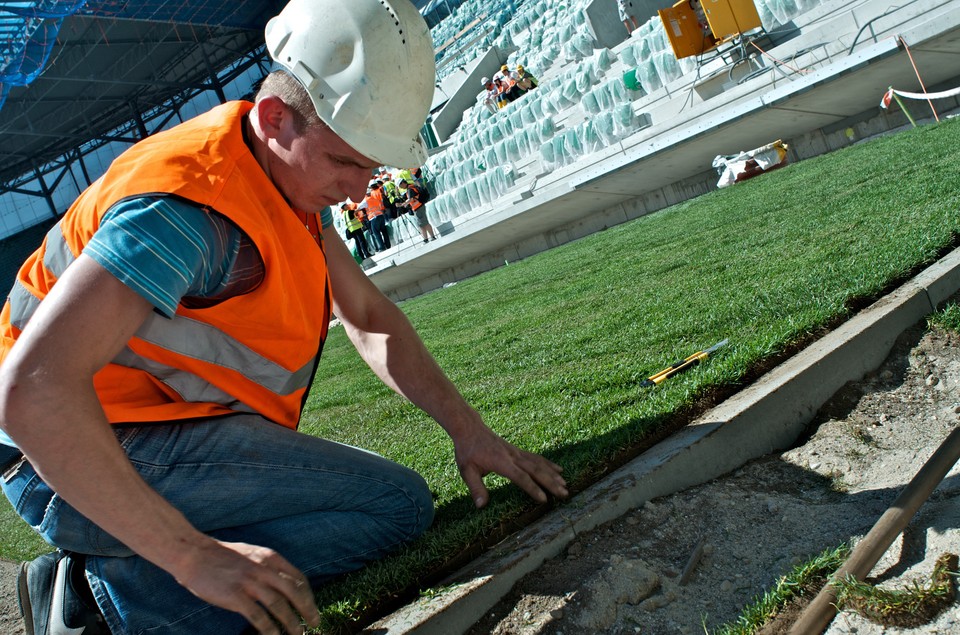 Wrocławski stadion prawie gotowy