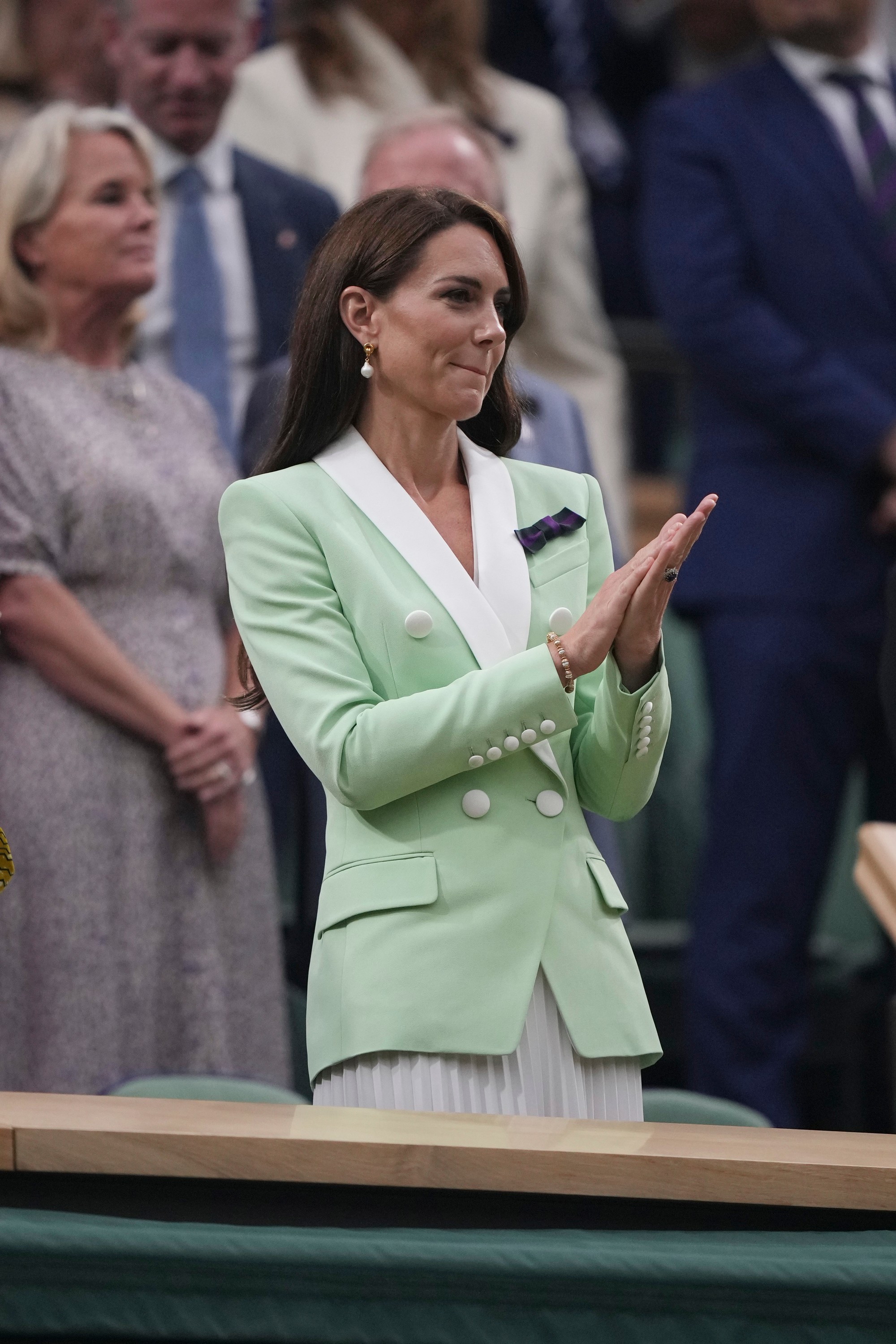 Federerovcom robila spoločnosť princezná Kate.