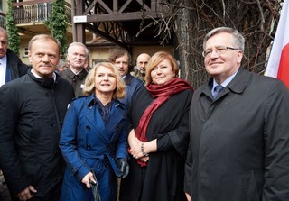 Komorowski o Bartoszewskim: Sięgamy świadomie po doświadczenia wielkich ludzi