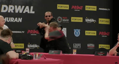 Ogromna awantura na konferencji PRIME SHOW MMA 5. Zawodnicy skoczyli sobie do gardeł [WIDEO]