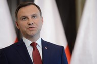 WARSZAWA PREZYDENT ELEKT ANDRZEJ DUDA KONFERENCJA