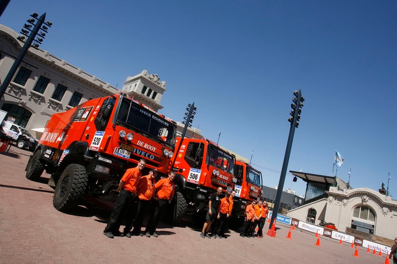 Buenos żyje Rajdem Dakar 2011 (Fot. Rallyworld©Willy Weyens)