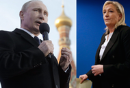 Władimir Putin Marine Le Pen