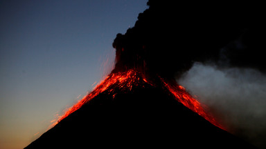 Potężna erupcja "wulkanu ognia" w Gwatemali