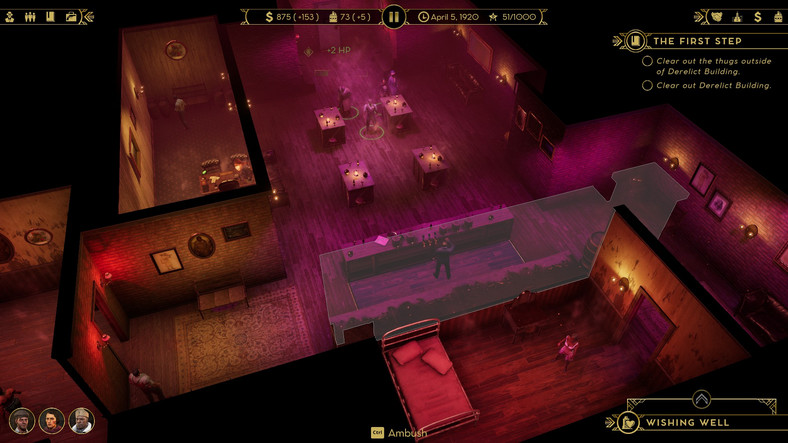 Empire of Sin - screenshot z wersji na PC