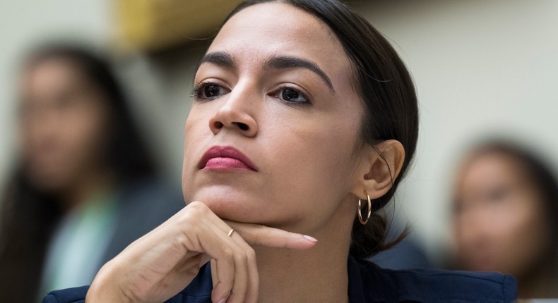 Rep. Alexandria Ocasio-Cortez posted her first TikTok video Saturday.Tom Williams/CQ Roll Call