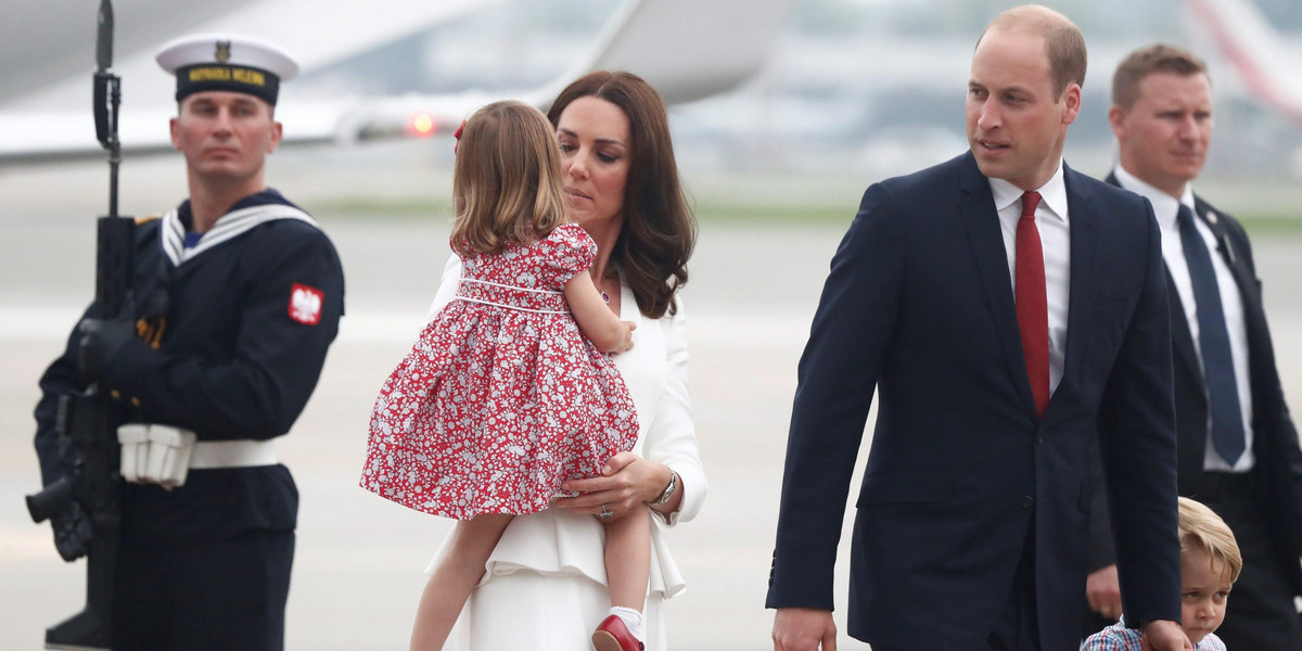 Książę William i księżna Kate w Polsce