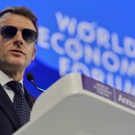 Emanuel Makron na Svetskom ekonomskom forumu u Davosu