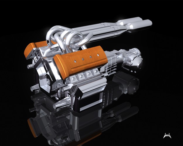 600 konny silnik prosto do Cadillaca