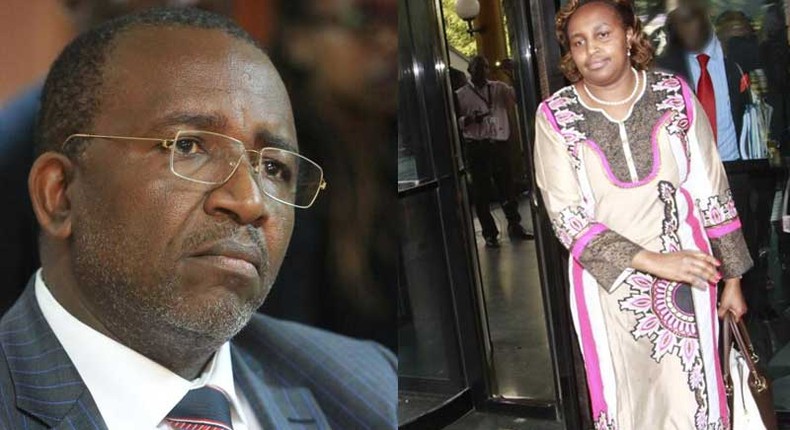 Senator Mithika Linturi and Marianne Kitany