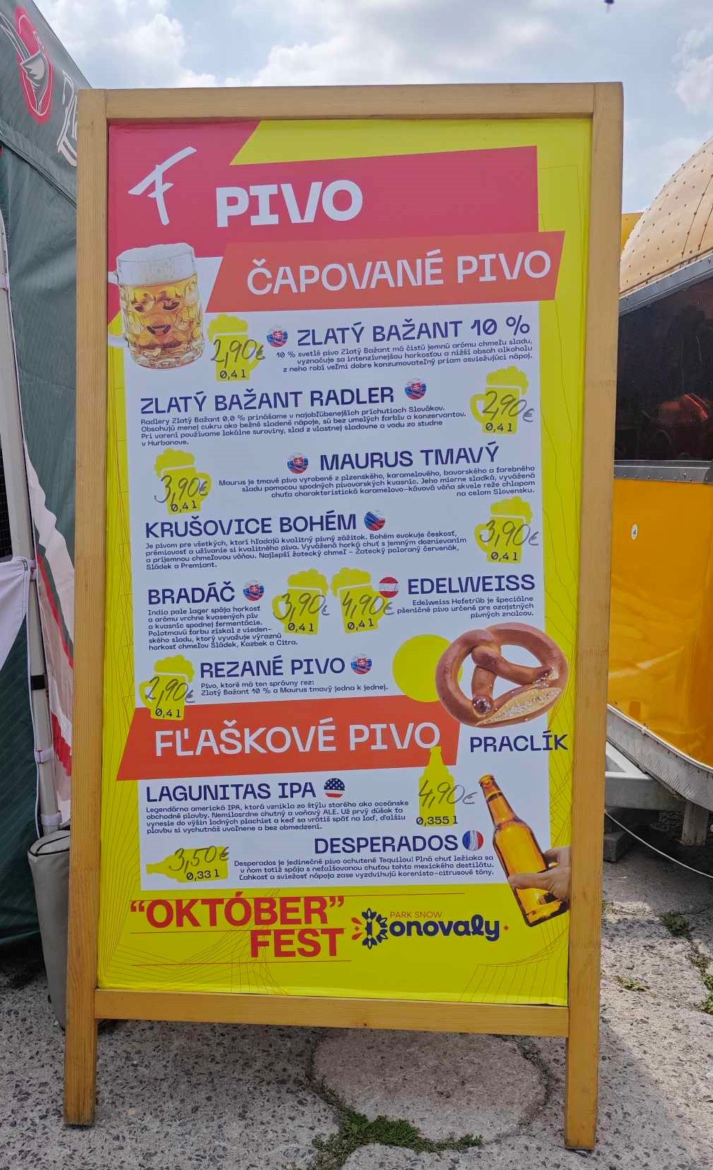 Takto vyzerajú ceny na slovenských festivaloch.