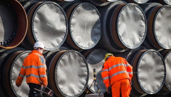 Rury projektu Nord Stream 2. Fot. Nord Stream 2