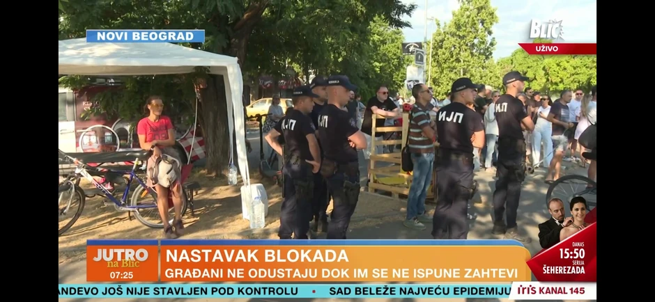 Razbijena blokada Jurija Gagarina