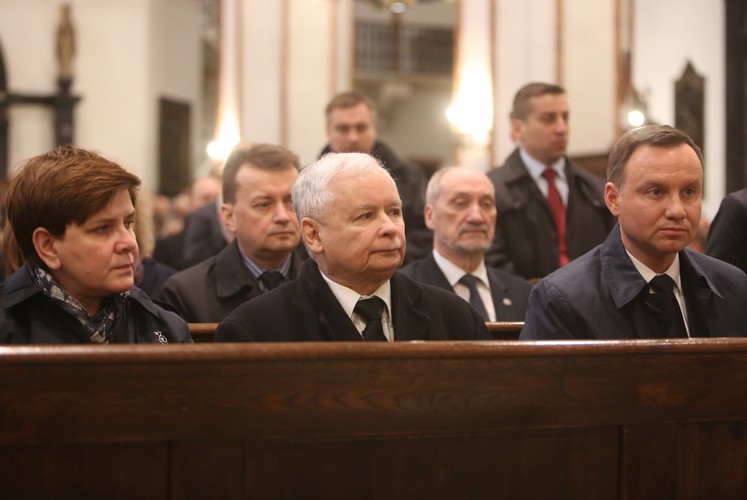 Pogrzeb posła PiS Artura Górskiego