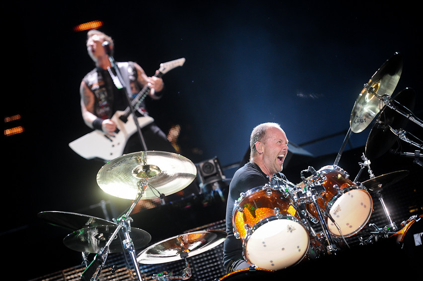 Metallica na festiwalu Sonisphere 2012 w Warszawie (fot. Artur Rawicz / Onet)