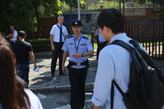 Eksplozja przed ambasadą USA w Pekinie