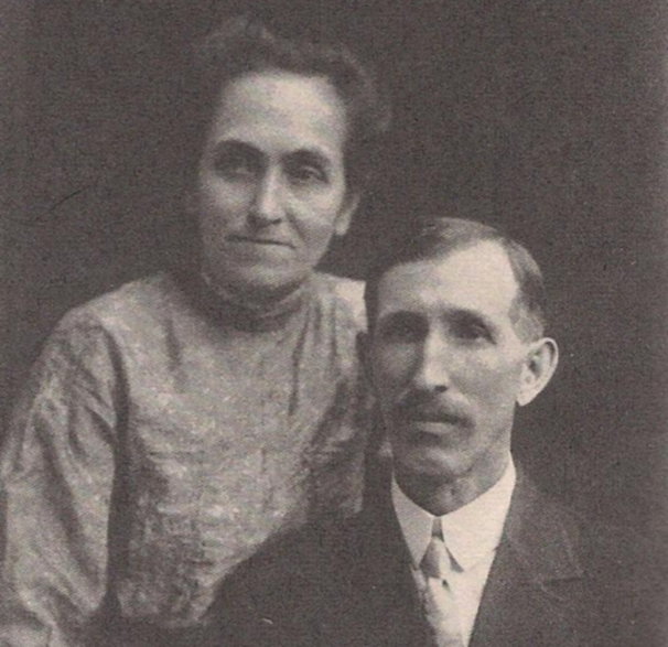 Rodzice Walta Disneya – Flora i Elias w 1913 r.