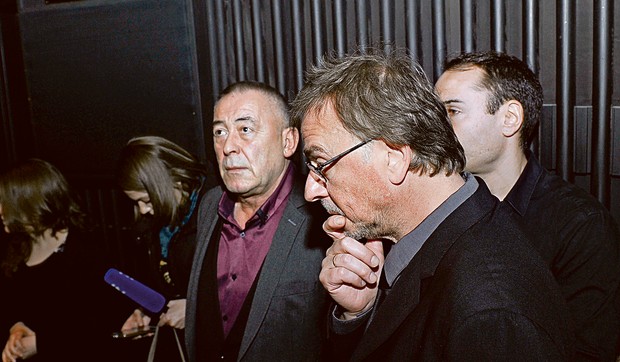 Mima Karadžić i Žarko Laušević