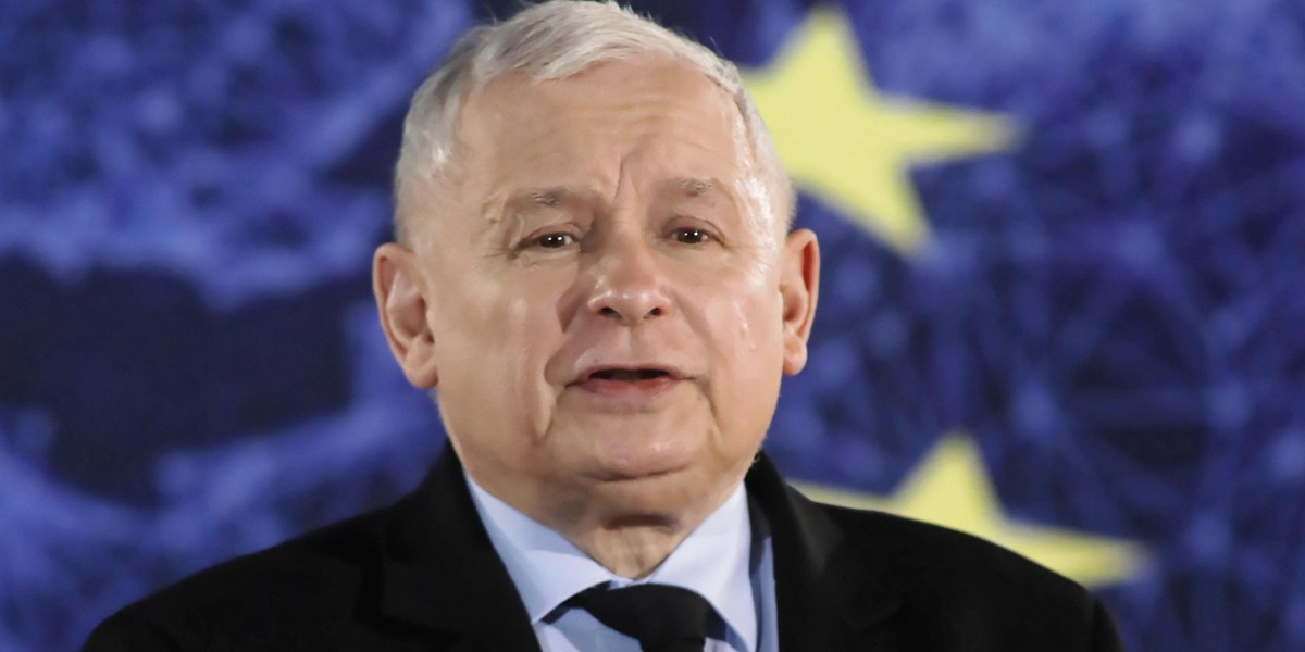 Prezes PiS Jarosław Kaczyński