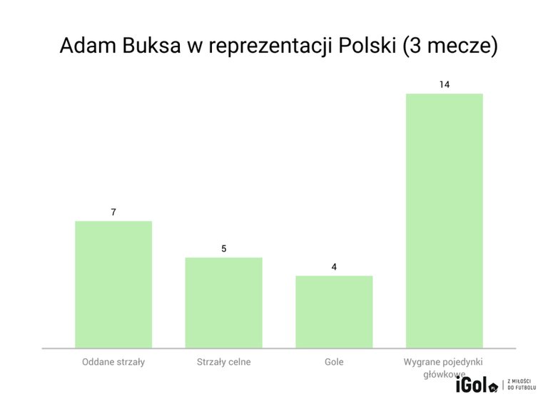 Adam Buksa w reprezentacji Polski