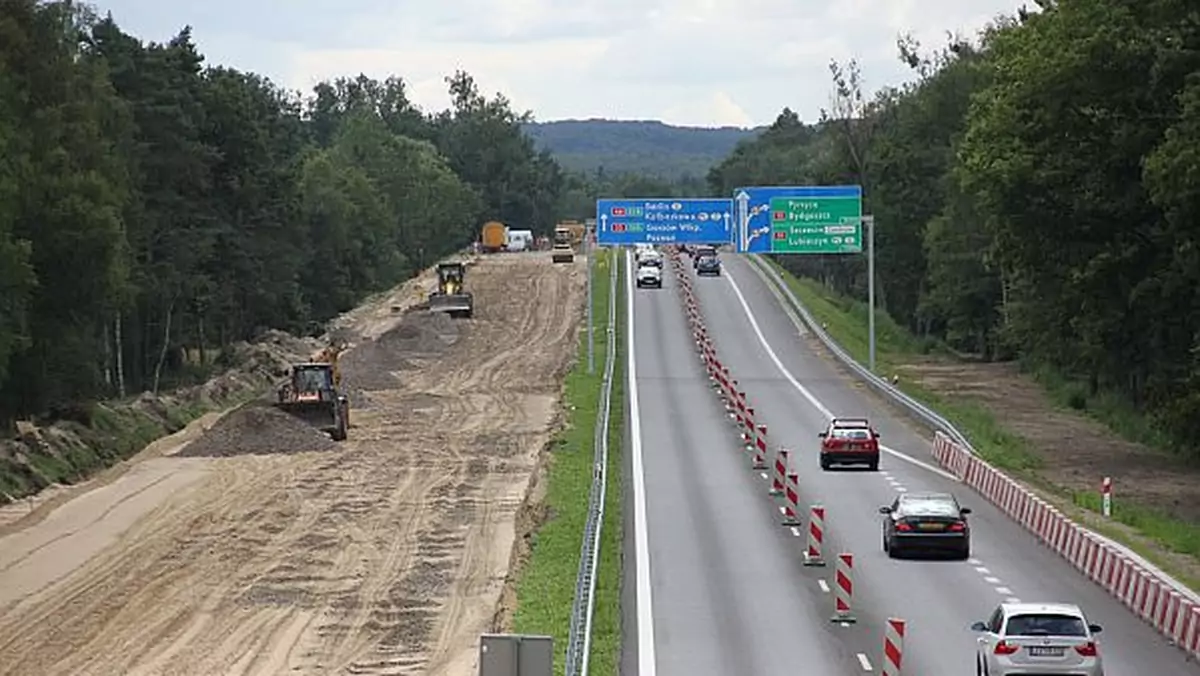 Autostrada A6 w remoncie