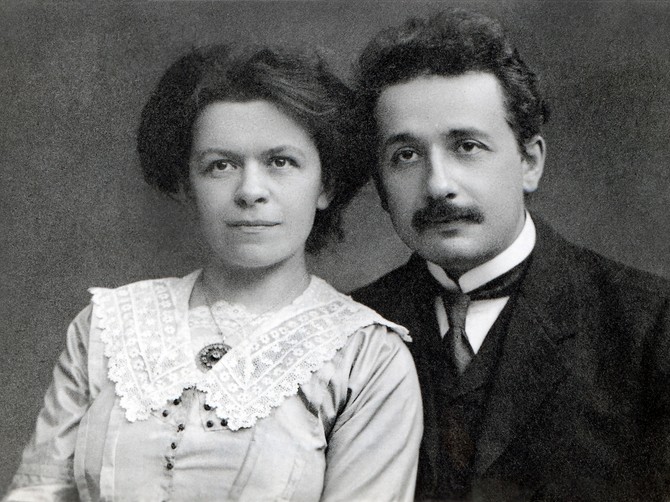 Albert Ajnštajn i Mileva Marić Ajnštajn