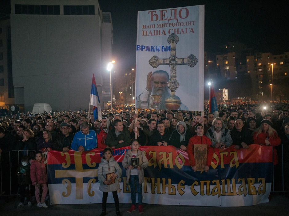 Crna Gora litije zakon o veroispovesti